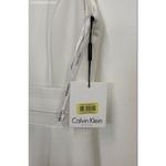 Calvin Klein  Ivory Sleeveless Semi-Formal Illusion Mesh Fit & Flare Dres -Size 4 Photo 3