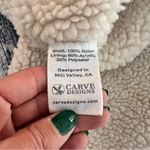 Carve Design Olive and Tan Quilted Sherpa Lined Vest Green Size M Photo 6