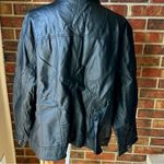 American Rag Women’s Plus Size 3X Black Faux Leather Zip Up Moto Jacket Classic Photo 4