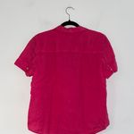 J.Crew 100% Linen Short Sleeve Tee S Pink Photo 7