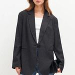 Reformation Women’s Black and White Classic Relaxed Blazer Jacket Size XS Photo 0