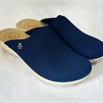 Fly Flot Women’s Anatomic Anti shock Clogs Made Italy Navy Blue Size 39 US 8 Photo 0