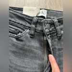 Calvin Klein NWT High Waist Legging Jeans in Washed Black Size W24 Photo 2