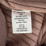 Love Tree  Dress Womens Medium Blush Pink Sweater‎ Wrap Surplice Ribbed Cozy Knit Photo 8