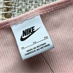 Nike Rib Atmosphere White Pink Cropped Tank Top Women’s Size XL Photo 6