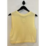 Free People Beatrice Cashmere Vest in Pastel Yellow Size Small NWT Photo 6