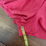 Wild Fable Linen Blend Pull On Shorts Coral Hibiscus by Size Small Photo 6