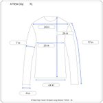 A New Day  Women's Striped Long Sleeve Crewneck T-Shirt - Size XL - NWT Photo 3