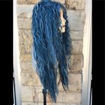 Blue Long Curly Soft Swisslace Lacefront wig Photo 12