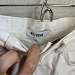 RE/DONE  White Distressed Jean Short Photo 3
