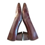 Stuart Weitzman  Taurus Pumps Bordeaux Mirror Calf 8.5B Photo 7