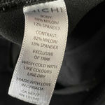 MICHI Womens Leggings Small Black Nylon Psyche Mesh Goth Yoga Gym Athleisure Photo 4