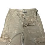 American Eagle Cargo Pants Stretch Mid Rise Khaki 4 Photo 2