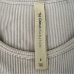 Babaton The Group Crop Top Ribbed Longline Sports Bra Women’s Small Gray Photo 4