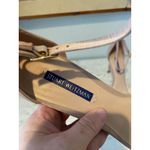 Stuart Weitzman Nudistsong Crystal Shoes Womens Size 9 Ankle Strap Sandals Heel Photo 3
