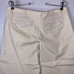 Candie's Candie’s tan embroidered pockets casual capri pants Photo 4