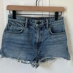 Alexander Wang Denim x  Cutoff Fray Denim Shorts Photo 0