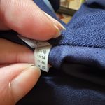 Elie Tahari Wool Blend Navy Blazer Jacket Size 10 Tailored 1-Button Career Work Photo 3