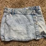 Wrap Jean skirt Blue Photo 0