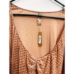 SKIMS NWT  Velvet Burnout‎ Logo Glove Crop Top Sienna Size 4X Loungewear Cozycore Photo 4
