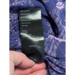 Free People These Dreams Mini Dress Violet Floral Cottagecore Boho Tunic M Photo 5