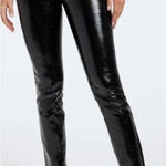 Good American  Good Classic Faux Leather Pants‎ Black 2 / 26 Photo 0
