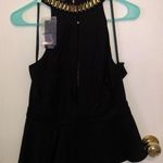 Bebe New! Black Top Size M Photo 0