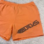 Adidas  Women’s Orange Boyfriend Athletic Lounge Shorts Medium Photo 1