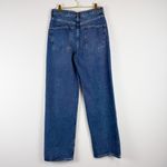 Anthropologie  Pilcro High Rise Straight Wide Leg Jeans Size 28 Photo 8