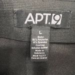 Apt. 9 NWOT  Womens Snakeskin Print Faux Leather‎ Pencil Skirt, Black, Size L Photo 2