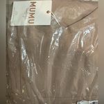 Show Me Your Mumu NWT Faith Maxi Dress Soft Beige Chiffon Size M Bridesmaid Photo 6