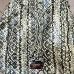 Nine West Faux Snakeskin Crossbody Bucket & Drawstring Bag Photo 1