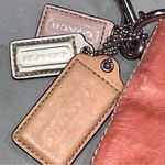 Coach  Poppy Hippie Salmon Pink Leather Crossbody Shoulder Bag Photo 12