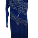 Elegant Blue Women's Dress Size M Photo 0