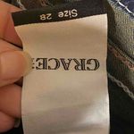 GRACE IN LA NWT  Womens Blue Embroidered Lined Easy‎ Fit Bootcut Jeans Size 28 Photo 6