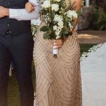 BHLDN  ×Adriann Papell Madigan Beaded Tulle Dress Photo 4