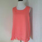 Sail To Sable fringe hem sleeveless top NWT Photo 2