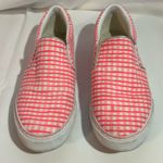 Lilly Pulitzer Women’s pink Checked Boat Shoes Size 6-VGUC Photo 0