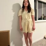 Angashion Short Sleeve Beach Short Jumpsuit Photo 2