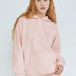 Aritzia TNA Cozy Fleece Boyfriend Hoodie Pink Photo 0