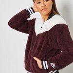 Nike NSW Sherpa Teddy Wolf Bomber Jacket Photo 0