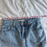 Levi's Premium High Loose Taper Jeans 29 Here To Stay Distressed Light Wash Photo 7