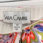 NWT Sara Campbell Suzzana Pant, Red Paisley Print | Size XS Photo 3