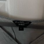 Velvet Heart Gray Button-Up Women's Top Photo 1