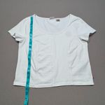 Levi's Classic White Mars Corset Short Sleeve Top -NWOT Photo 6