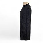 Lane Bryant Women’s Black Zebra Burnout Bodycon Mock Neck Dress Size 18 Photo 7