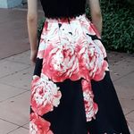 Two Piece Dress Set Floral Multi Size 0 Photo 1