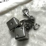 Coach Metallic Dice Keychain Photo 2