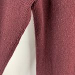 J.Crew Sz L Sweater Peplum Bell Long Sleeve V-neck Wool Blend Burgundy Women’s Photo 4