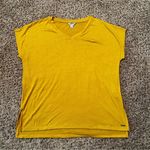 Orvis Women's Mustard Colored V-Neck Top Photo 0